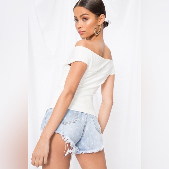 SUPERDOWN liana cross front top ~ size XS - Picture 2 of 8